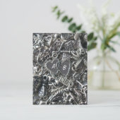 Herzcharakter Postkarte (Stehend Vorderseite)