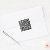 Herzcharakter Quadratischer Aufkleber (Umschlag)