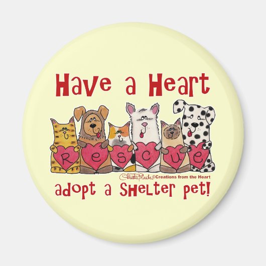 Herzchen Magnet (Vorne)