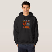 Herzchen Mein Lieblings-Basketball-Spieler ruft mi Hoodie (Vorne ganz)