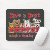 Herzchen Mousepad (Mit Mouse)