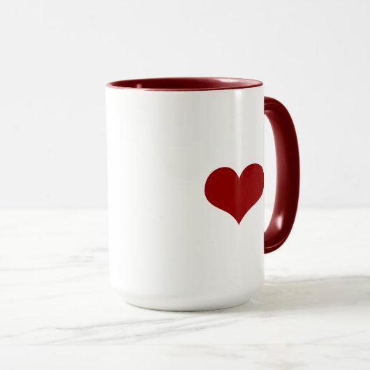 Herzchen Tasse (VorderseiteRechts)
