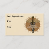 Herzchirurg Terminkarte (Rückseite)