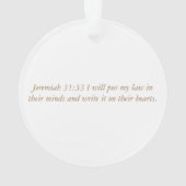 Herzdekoration Ornament (Rückseite)