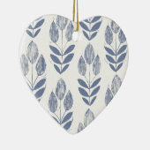 Herzdekoration - Tulips aus Amsterdam Keramik Ornament (Rechts)