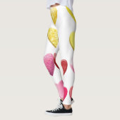Herzdesign All-Over-Print-Leggings Stilvoll Leggings (Links)