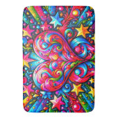 Herzdesign Badematte (Vorderseite Vertikal)