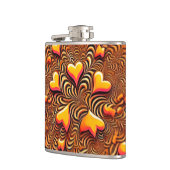 Herzdesign Flachmann (Links)