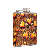 Herzdesign Flachmann (Rechts)