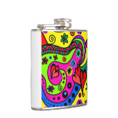 Herzdesign Flachmann (Rechts)