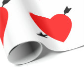 Herzdesign Geschenkpapier (Rolleneckpunkt)