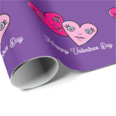 Herzdesign Geschenkpapier (Rolleneckpunkt)