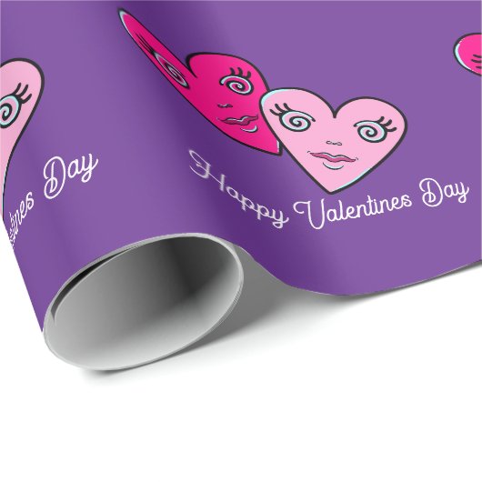 Herzdesign Geschenkpapier (Rolleneckpunkt)