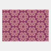 Herzdesign Geschenkpapier Set (Vorderseite 2)