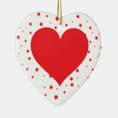 Herzdesign - Individuelle Gestaltung Keramik Ornament (Rechts)