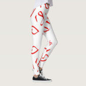 Herzdesign Leggings (Rechts)