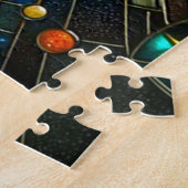 Herzdesign Puzzle (Seite)