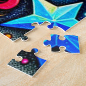 Herzdesign Puzzle (Seite)