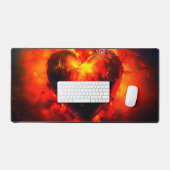 Herzdesign Schreibtischunterlage (Tastatur & Maus)