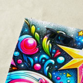 Herzdesign Strandtuch (Beispiel)