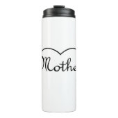 Herzdesign Thermosbecher (Vorderseite)