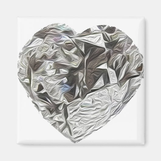 Herzdiamant Magnet (Vorne)