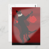 Herzdieb Postkarte (Vorne/Hinten)