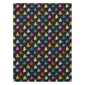 Herzdoodles Tischdecke (Vorderseite)