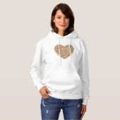 Herzdots Hooded Sweatshirt (Vorne ganz)