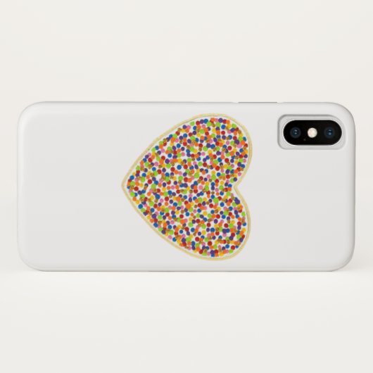 Herzdots iPhone Case (Rückseite (Horizontal))