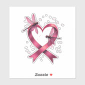 Herzdrachenfliegen Männer Frauen Kind Aufkleber (Blatt)