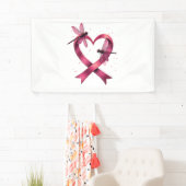 Herzdrachenfliegen Männer Frauen Kind Banner (Insitu)