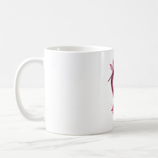 Herzdrachenfliegen Männer Frauen Kind Kaffeetasse (Links)