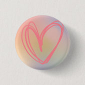 Herzdruckknopf Button (Vorderseite)