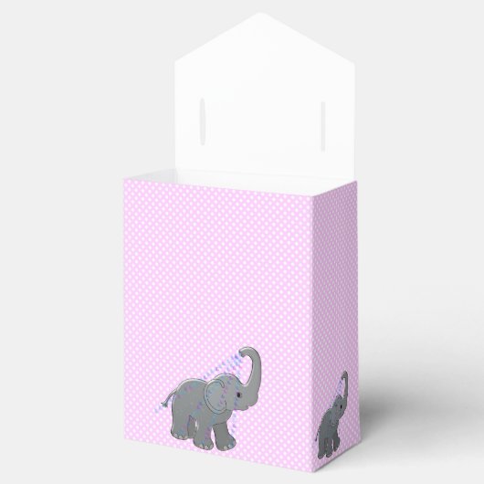 Herzdusche - rosa geschenkschachtel (Geöffnet)