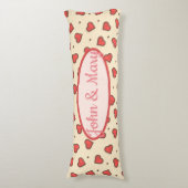 Herzdusche Seitenschläferkissen (Vorderseite Vertikal)