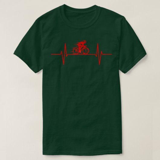 HerzECG-Radschlag T-Shirt (Design vorne)