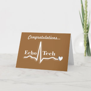 Herzecho-Technologie-Geschenke Karte