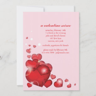 Herzecke Valentinstag Einladung