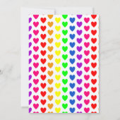 Herzeinladung Einladung (Rückseite)