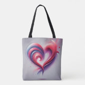 Herzeleganz Tasche (Rückseite)