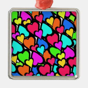 Herzen 2011 ornament aus metall