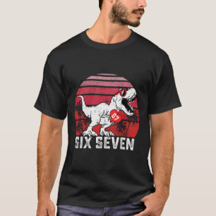 Herzen 67 Valentinstag 67 Meme Sechs Sieben 6 7 T- T-Shirt
