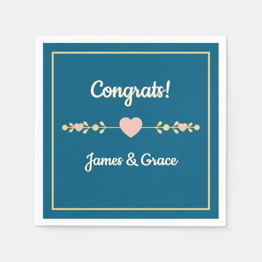 Herzen! Anwendergruppe Serviette (Vorderseite)