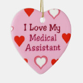 Herzen: Assistenzarzt-Verzierung Keramikornament (Rechts)