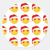 **HERZEN AUGEN SANTA*** CHRISTMAS STICKER (Vorderseite)