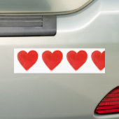 HERZEN AUTOAUFKLEBER (Auf Auto)