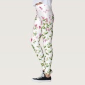 Herzen bei Blume Leggings (Links)