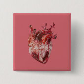 Herzen-Button Button (Vorderseite)