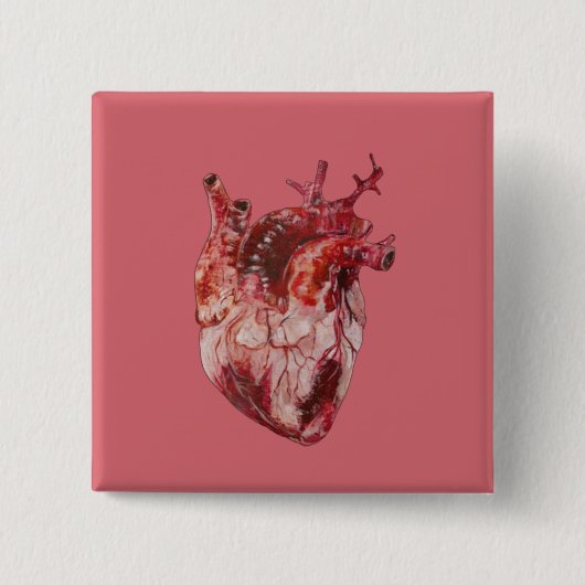 Herzen-Button Button (Vorderseite)